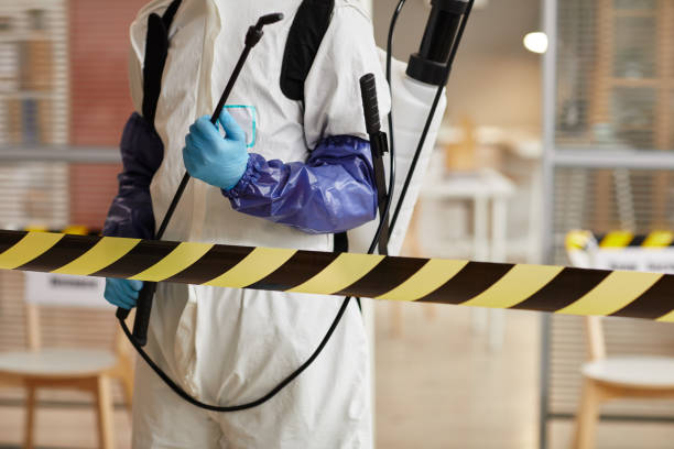 Professional Unattended Death Cleanup technician working in Blair, WI